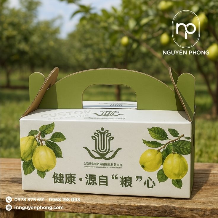 Thiết kế quai cầm tiện lợi